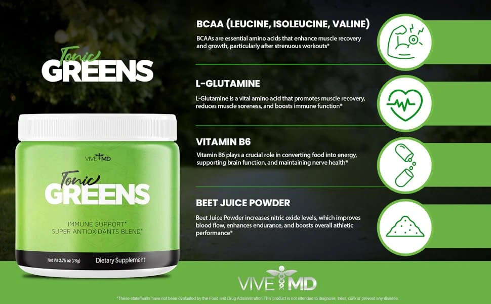 TonicGreens Ingredients